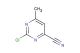 2-chloro-6-methylpyrimidine-4-carbonitrile