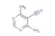 4-amino-6-methylpyrimidine-5-carbonitrile