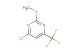 4-chloro-2-(methylthio)-6-(trifluoromethyl)pyrimidine