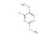 4-chloro-5-methoxy-2-(methylthio)pyrimidine