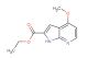 ethyl 4-methoxy-1H-pyrrolo[2,3-b]pyridine-2-carboxylate