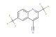 2,6-bis(trifluoromethyl)quinoline-4-carbonitrile