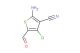 2-amino-4-chloro-5-formylthiophene-3-carbonitrile