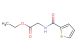 ethyl 2-(thiophene-2-carboxamido)acetate