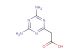 2-(4,6-diamino-1,3,5-triazin-2-yl)acetic acid