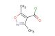3,5-dimethylisoxazole-4-carbonyl chloride