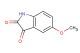 5-methoxyindoline-2,3-dione