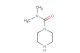 N,N-dimethylpiperazine-1-carboxamide