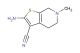 2-amino-6-methyl-4,5,6,7-tetrahydrothieno[2,3-c]pyridine-3-carbonitrile