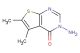 3-amino-5,6-dimethylthieno[2,3-d]pyrimidin-4(3H)-one