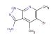 5-bromo-4,6-dimethyl-1H-pyrazolo[3,4-b]pyridin-3-amine