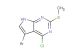 5-bromo-4-chloro-2-(methylthio)-7H-pyrrolo[2,3-d]pyrimidine