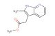 methyl 2-(2-methyl-1H-pyrrolo[2,3-b]pyridin-3-yl)acetate