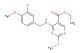 ethyl 4-((3-chloro-4-methoxybenzyl)amino)-2-(methylthio)pyrimidine-5-carboxylate