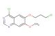 4-chloro-6-(3-chloropropoxy)-7-methoxyquinazoline