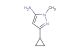 3-cyclopropyl-1-methyl-1H-pyrazol-5-amine