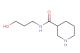N-(3-hydroxypropyl)piperidine-3-carboxamide