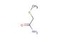 2-(methylthio)acetamide