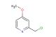 2-(chloromethyl)-4-methoxypyridine