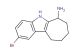 2-bromo-5,6,7,8,9,10-hexahydrocyclohepta[b]indol-6-amine