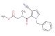 methyl 2-(1-benzyl-3-cyano-N-methyl-1H-pyrrole-2-carboxamido)acetate