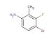 4-bromo-3-fluoro-2-methylaniline