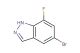 5-bromo-7-fluoro-1H-indazole