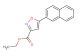 ethyl 5-(naphthalen-3-yl)isoxazole-3-carboxylate