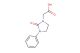 2-(2-oxo-3-phenylimidazolidin-1-yl)acetic acid