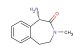 (S)-1-amino-3-methyl-4,5-dihydro-1H-benzo[d]azepin-2(3H)-one