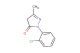 1-(2-chlorophenyl)-3-methyl-2-pyrazolin-5-one