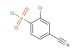 2-chloro-4-cyanobenzenesulfonyl chloride
