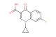 1-cyclopropyl-7-fluoro-4-oxo-1,4-dihydroquinoline-3-carboxylic acid