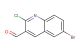 2-chloro-6-bromoquinoline-3-carboxaldehyde