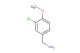 3-chloro-4-methoxybenzenemethanamine