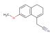 7-methoxy-3,4-dihydro-1-naphthalenylacetonitrile