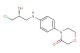 4-[4-(N-(3-chloro-(2R)-2-hydroxy-1-propyl)amino)phenyl]morpholin-3-one