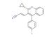 (E)-3-[2-cyclopropyl-4-(4-fluorophenyl)-3-quinolinyl]-2-propenenitrile