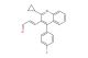 (E)-3-(2-cyclopropyl-4-(4-fluorophenyl)quinolin-3-yl)acrylaldehyde