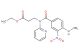 ethyl 3-(4-(methylamino)-3-nitro-N-(pyridin-2-yl)benzamido)propanoate