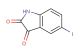 5-iodoindoline-2,3-dione
