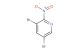 3,5-dibromo-2-nitropyridine