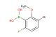 3-bromo-6-fluoro-2-methoxyphenylboronic acid