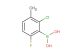2-chloro-6-fluoro-3-methylphenylboronic acid