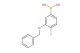 3-benzyloxy-4-fluorophenylboronic acid
