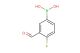 4-fluoro-3-formylphenylboronic acid