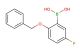 2-benzyloxy-5-fluorobenzeneboronic acid