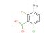 2-chloro-6-fluoro-5-methylphenylboronic acid