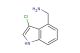 (3-chloro-1H-indol-4-yl)methanamine