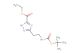 ethyl 3-(2-((tert-butoxycarbonyl)amino)ethyl)-1H-1,2,4-triazole-5-carboxylate